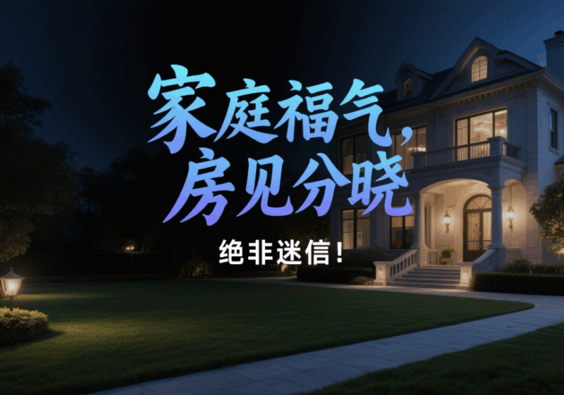 發現一個現實又殘忍的真相:一個家庭究竟有沒有福氣,看房子就知道,不是迷信!-愛分享導航